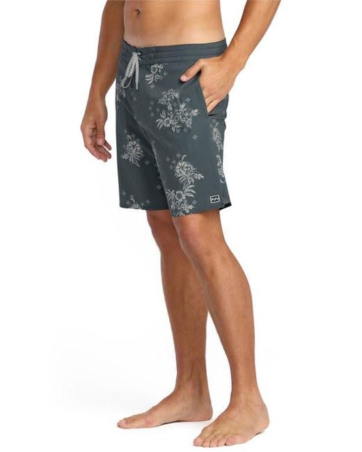 Billabong Blue Good Times Lo Tide Board Shorts for men