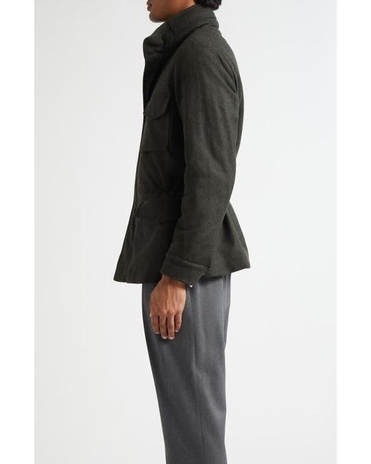 Boglioli Black Padded Field Jacket for men