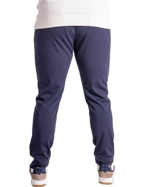 Maceoo Blue Ascension Drawstring Pants for men