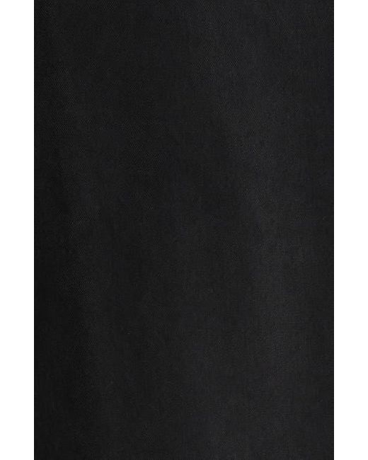 Alex Mill Black Oliva A-Line Midi Skirt