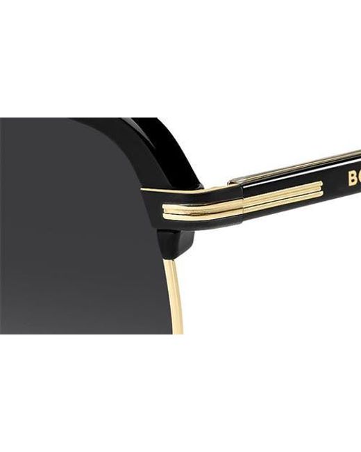 Boss Black 59Mm Gradient Square Sunglasses for men