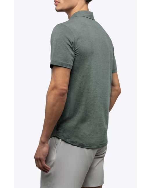 Cuts Green Crossover Polo for men