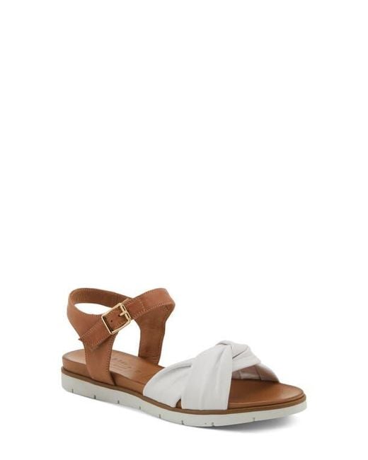 Spring Step Brown Nihira Sandal