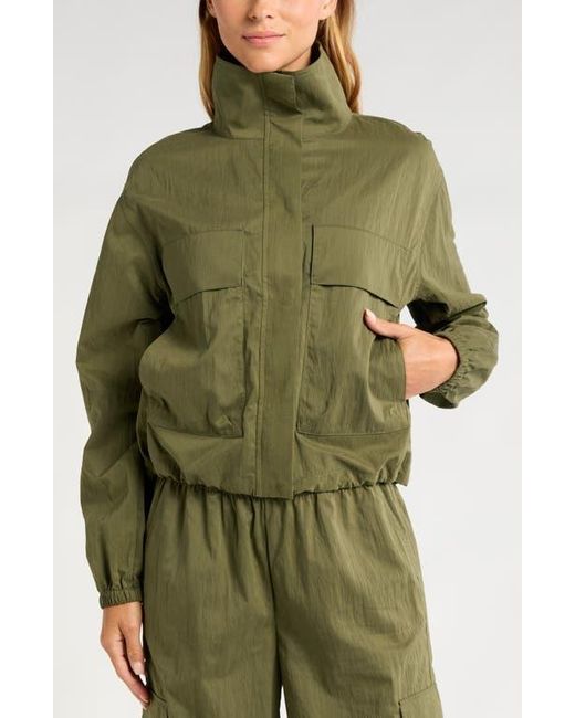Zella Green Boundless Utility Jacket