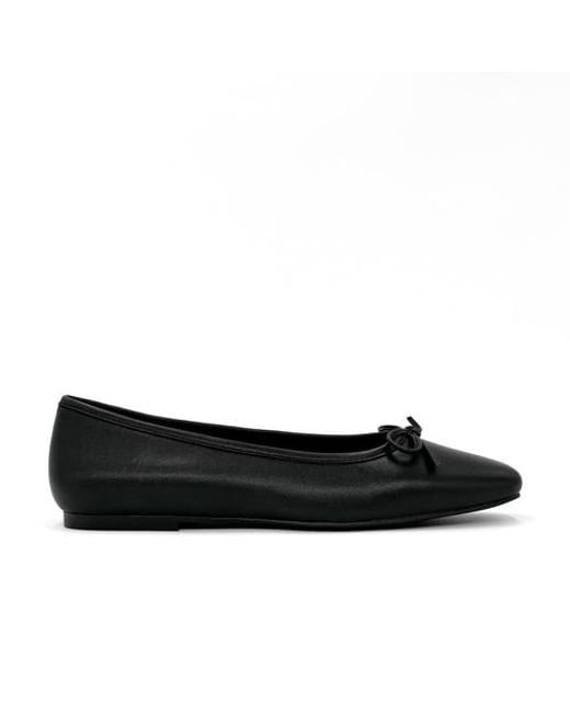 Amie Rafa Black Madrid Ballet Flats