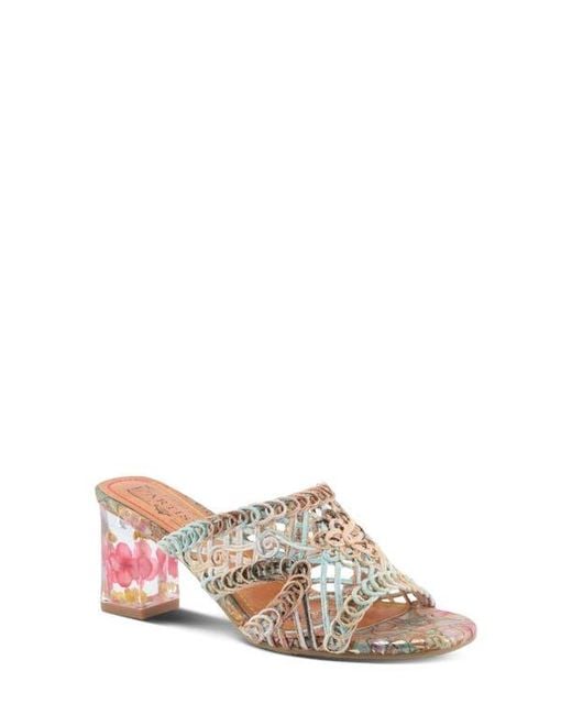 Spring Step White Lacyloops Sandal