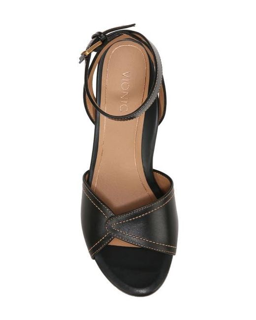Vionic Black Isadora Sandal