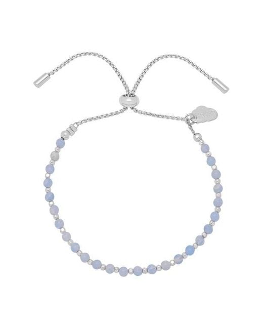 Estella Bartlett White Amelia Beaded Slide Bracelet