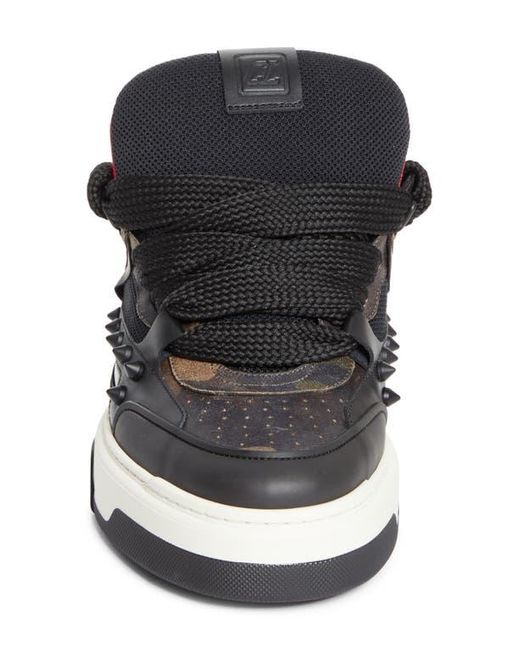 Christian Louboutin Multicolor Astroskate Mixed Media Sneaker for men