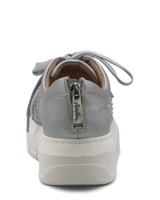 Charles David White Sean Rhinestone Sneaker