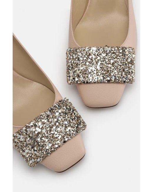Bells & Becks Natural Sofia Pump With Tab