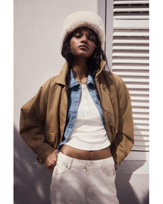 H&M Natural Padded Jacket