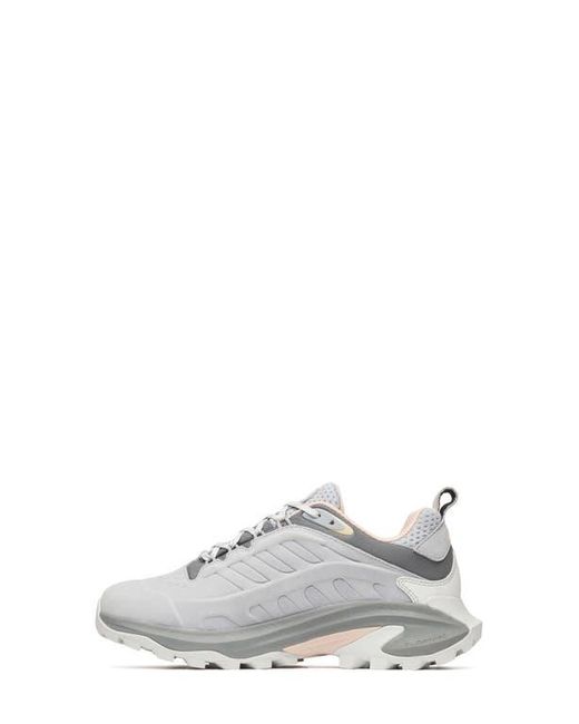 Merrell White Moab Speed 2 Waterproof Hiking Shoe