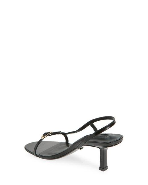Tony Bianco Black Christine Slingback Sandal
