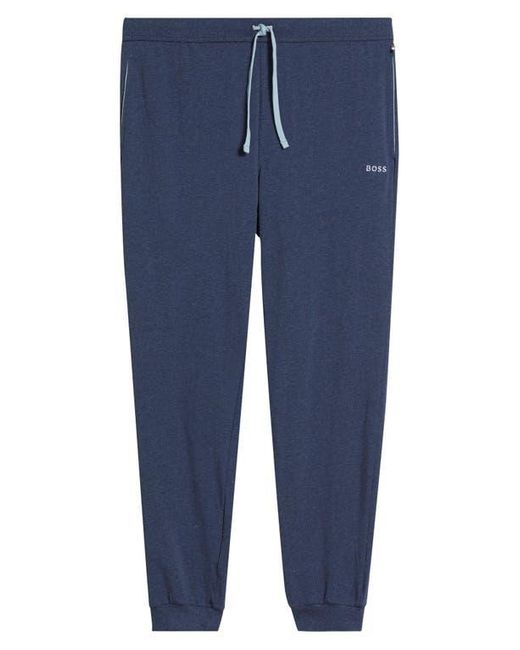 Boss Blue Mix Match Stretch Cotton Pajama Pants for men