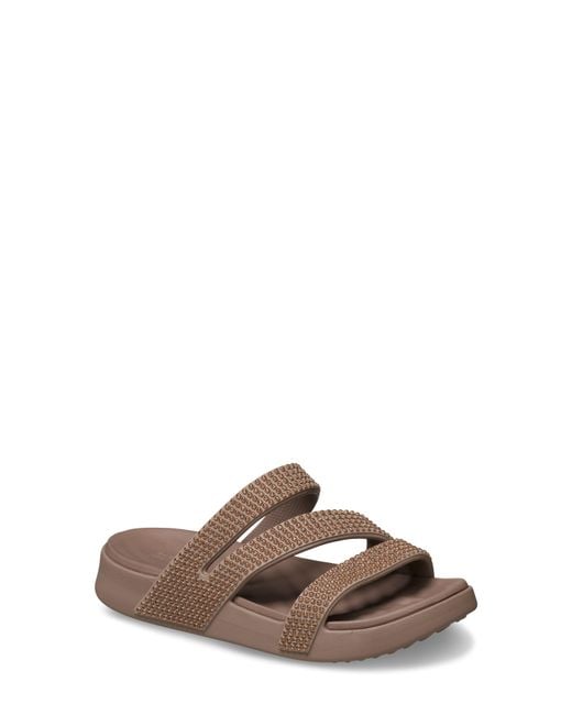 CROCSTM Brown Cro Dsv Getaway Triangle Flip