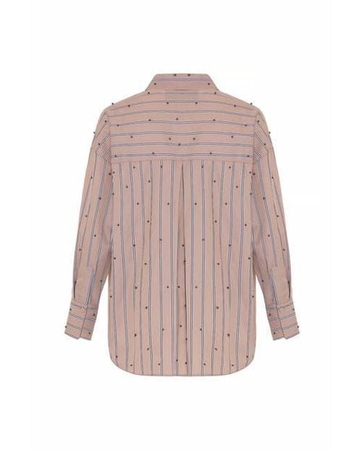 Theo the Label Multicolor Echo Pearly Shirt