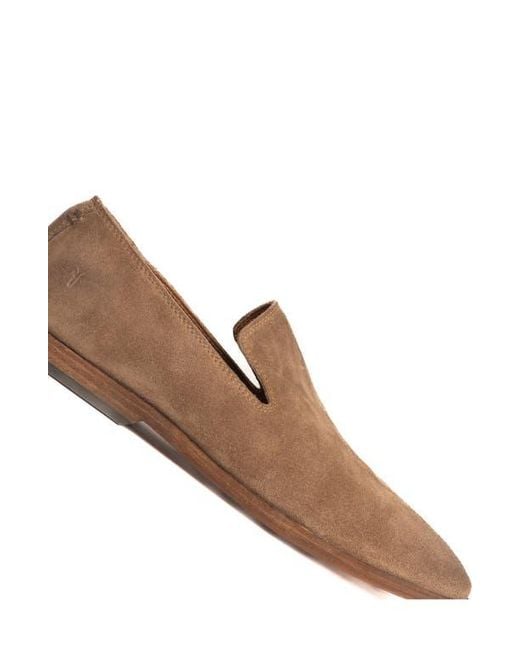 Frye Brown Chris Venetian Loafer for men