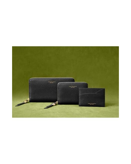 Tory Burch Gray Romy Card Case