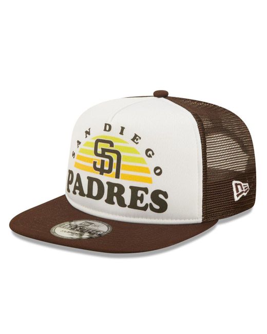 At | /brown Golfer Padres San 9fifty Diego Gradient for in Snapback Lyst KTZ Men Hat White Nordstrom