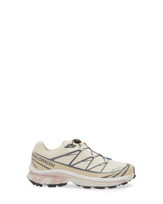 Salomon White Gender Inclusive Xt-6 Gore-Tex Waterproof Sneaker