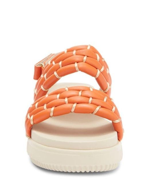 Paul Green Red Amara Platform Sandal