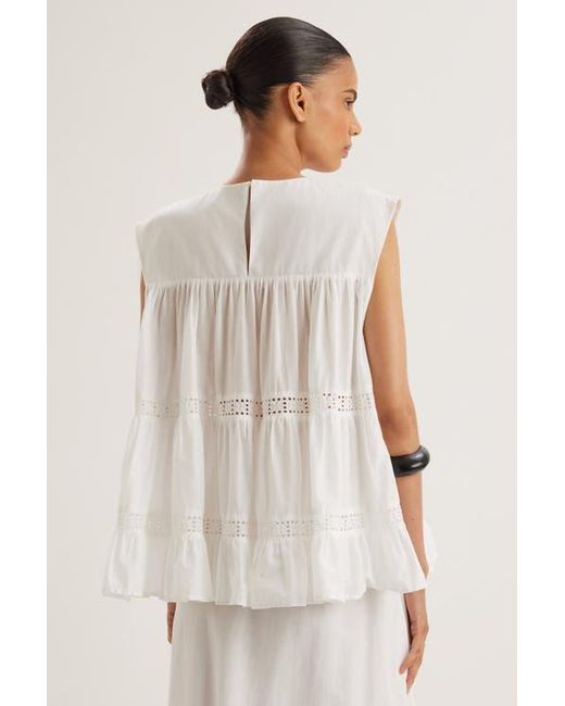 Merlette White Quai Top