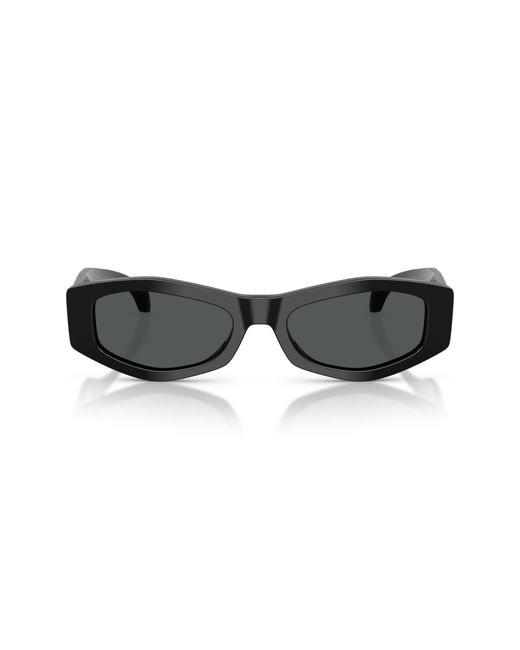 Versace Black 54Mm Irregular Sunglasses