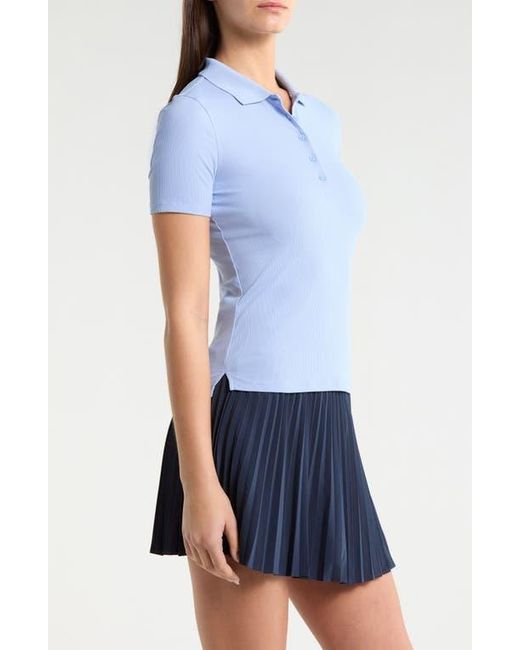 G/FORE Blue Tech Rib Golf Polo