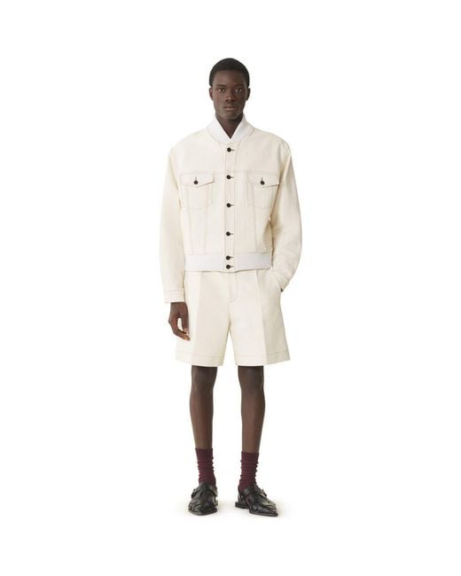 Lanvin Natural Teddy Jacket for men