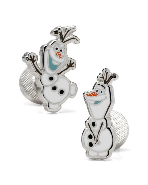 Cufflinks Inc. Metallic Olaf Action Cuff Links for men
