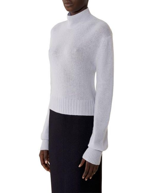 Lanvin Blue Open-Back Sweater