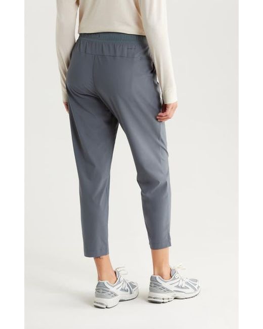 Free Fly Blue Breeze Drift Drawstring Crop Pants