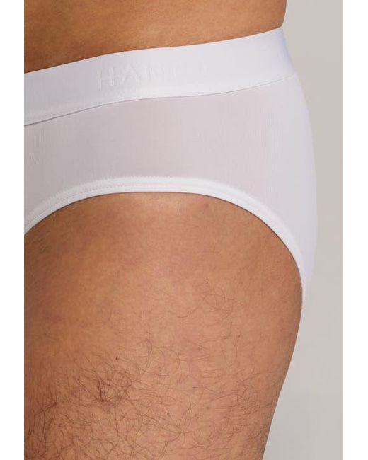 Hanro White Micro Touch Brief for men