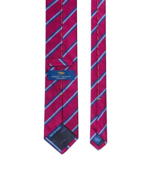Robert Talbott Pink Robert Repp Necktie for men