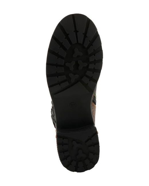 Spring Step Black Martinela Combat Boot