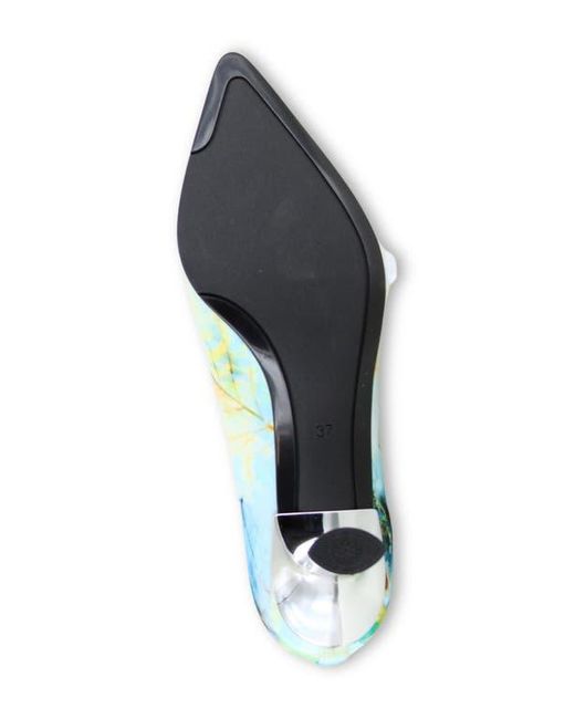 Naot Blue Margot Pointed Toe Pump