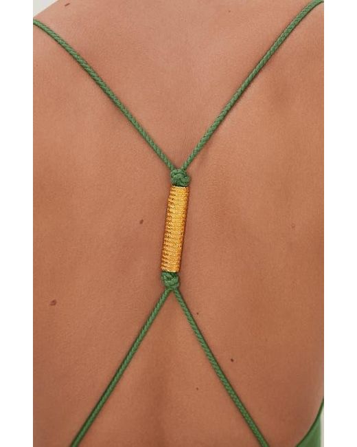 ViX Green Stacy One-Piece Swimsuit