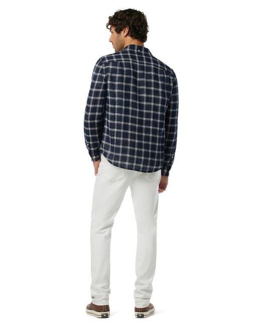 Joe's Jeans White The Brixton Slim Straight Leg Jeans for men