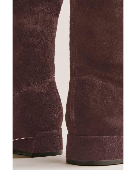 Reformation Brown Raven Knee High Boot