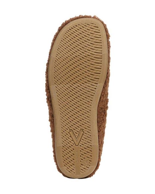 Vionic Brown Snuggle Faux Shearling Slipper