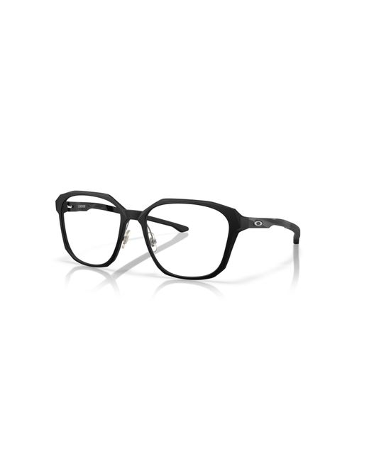Oakley Black 59Mm Square Optical Glasses for men