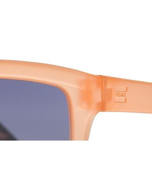 TOMS Blue Jett 58Mm Shield Sunglasses for men