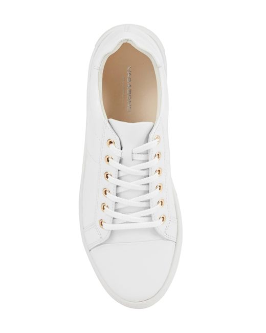 Vagabond White Zoe Platform Sneaker