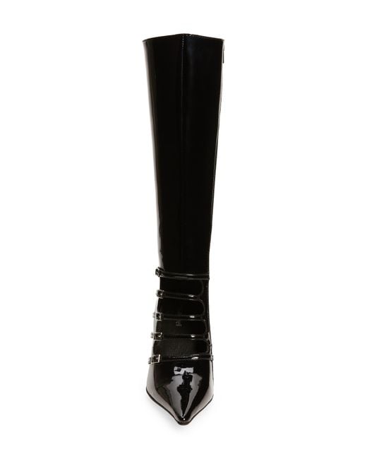 Jeffrey Campbell Black Conquer Pointed Toe Boot