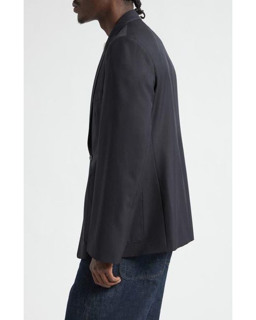 Lemaire Black Tailored Single Breasted Jacket for men