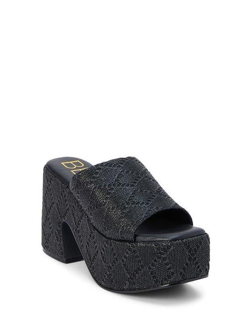 Matisse Black Como Platform Sandal