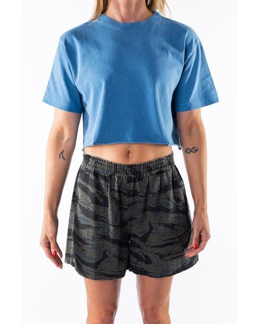 Ariko Blue Beach Crop Tee