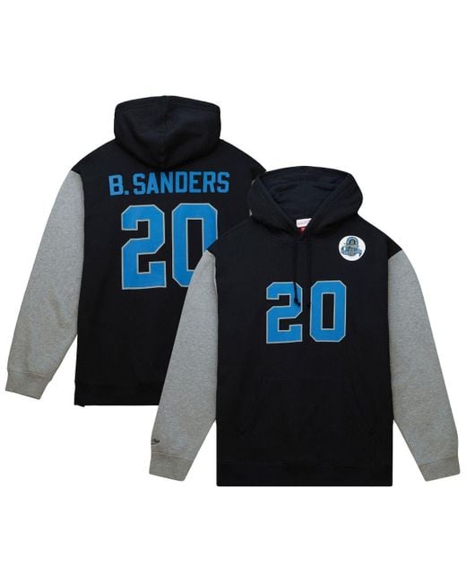 Barry sanders hoodie sale
