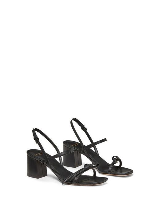 Kate Spade White Loop Slingback Sandal